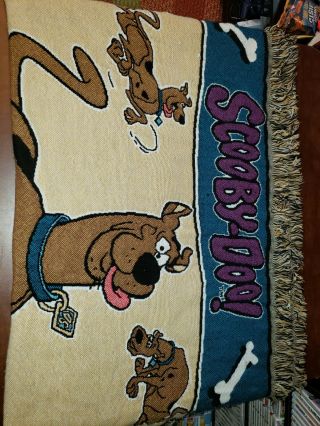 Scooby - Doo Throw Blanket Northwest 54x40” Euc Rare