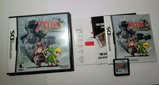 The Legend Of Zelda: Spirit Tracks (ds,  2009) Complete Cib Game Rare