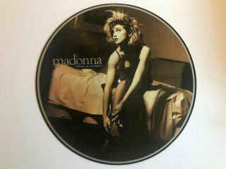Madonna: Like A Virgin Picture Disc - Rare UK Vinyl LP Official Pressing WX 20P 2