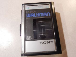 Vintage Sony Walkman Wm - F41 Stereo Radio Cassette Player Rare