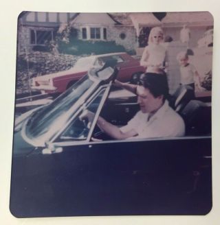 Elvis Presley Vintage Photo Ultra Rare In His Car Around 1964