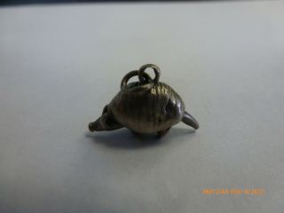 Rare Retired James Avery Sterling Silver 3 D Armadillo Charm