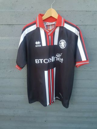 Middlesbrough Football Away Shirt Rare 2000/01 Errea Vintage Bt Cellnet M/l