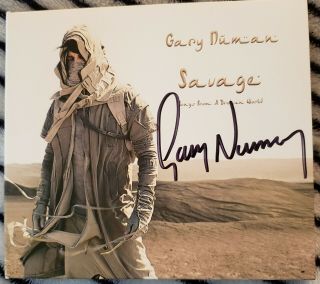 Signed Gary Numan - Savage Cd (2017) A,  Cond.  Rare Tubeway Army