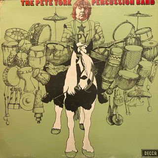 Rare Jazz Rock Fusion Lp The Pete York Percussion Band Uk Decca 1972