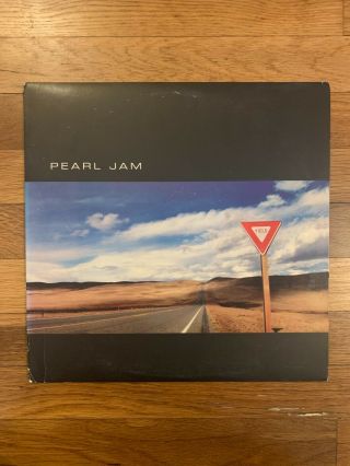 Pearl Jam - Yield Vinyl Rare 1998 1st Pressing Lp Epic Records With Sticker