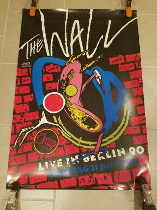 Roger Waters The Wall Live In Berlin 1990 - 3 Rare Promo Posters