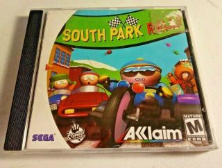 South Park Rally Rare (sega Dreamcast,  2000) Complete