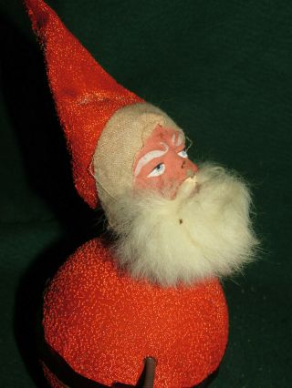 Rare Early German Santa Claus Candy Container - " Venetian Dew " - Nodder - 1920 
