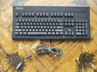 " Rare " Dell At101w Keyboard In Black,  All.