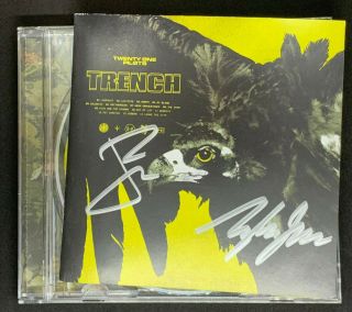 Twenty One Pilots Trench Autographed Booklet & Cd - Pristine,  Rare