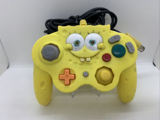 Rare Nickelodeon Spongebob Squarepants Nintendo Gamecube Controller Parts Only