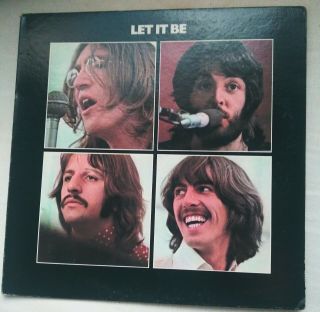 The Beatles - Let It Be Rare: 1st Press Maggie Mae (p.  D. ) U.  S Vinyl