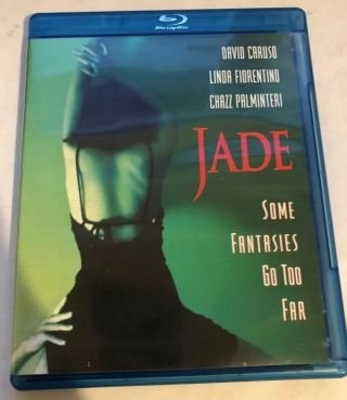 Jade (blu - Ray Disc,  2010) Out Of Print Rare David Caruso Linda Fiorentino Vg Oop