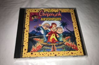 Alvin & The Chipmunks The Chipmunk Adventure Soundtrack Rare Audio Cd From 1987