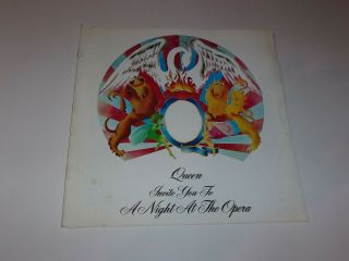 Queen - A Night At The Opera - 1976 - American Tour Concert Programme Book Rare