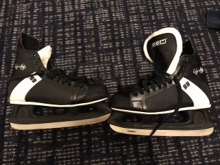 Mens Ccm Wayne Gretzky,  Black,  Hockey Ice Skates,  Vintage,  Size 11 Rare