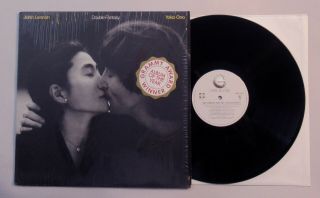 Beatles 1980 John Lennon ‘ Double Fantasy ‘ Album With Rare Grammy Hype Sticker