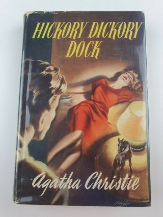 Hickory Dickory Dock By Agatha Christie (hardcover Book 1956) 1st Edition Rare