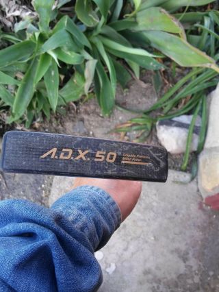Rare Yonex Adx 50 Graphite Precision Milled Putter 35 1/2 " Long Graphite Shaft
