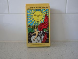 Vintage Albano Waite Tarot 1991 Special Edition Cards Deck Kaplan Italy Rare