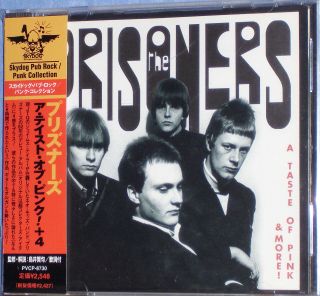 The Prisoners - A Taste Of Pink & More (rare Japanese Cd,  4 Bonus Tracks)