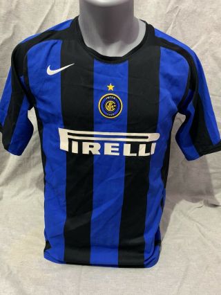 Inter Milan Home Shirt 2005/06 Yxl/s Rare And Vintage