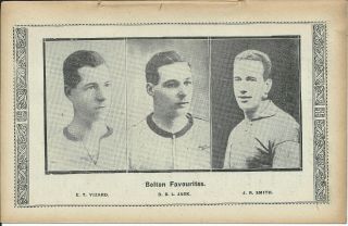 1920s RARE programme Middlesbrough v Bolton Wanderers 15/3/24 1923/24 2