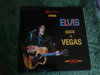 Elvis Presley Back In Vegas Very Rare Lp