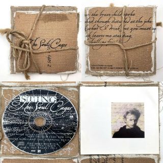 Sting The Soul Cages - Rare Us Album Promo Cd In Calico Sleeve & String (1991)