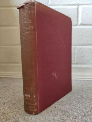 Rare Immortality A Symposium Life After Death Spirit Soul Occult 1885