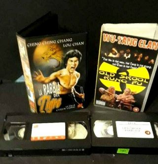 Two Rare Kung Fu Movies Pal Vhs