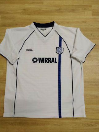 Vintage Xara Tranmere Rovers Fc Home Football Shirt 2002 2003 2004 Size L Rare