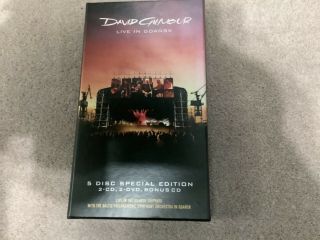 David Gilmour Live In Gdansk 5 Disc Special Edition Rare
