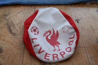 Rare Mens Vintage 1970s 80s Liverpool Flat Cap Hat Football Retro