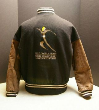 Rare 1996 World Figure Skating Championships Varsity Jacket Edmonton Canada