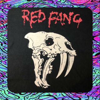 Mega Rare Vintage Red Fang - Red Fang 2010 Album Promo T - Shirt Melvins M Doom