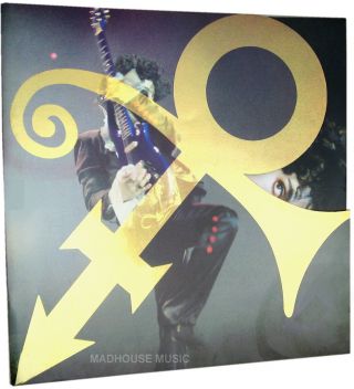 Prince Act 2 Tour Programme Uk Rare Glossy 30 Page Stunning Shaped W/ Cards