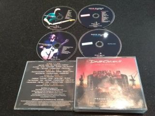David Gilmour " Live In Gdansk " Rare Promo 4 - Disc Box Set 2x Cd 2xdvd Pink Floyd