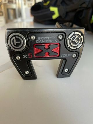 Scotty Cameron Futura X5 (tour Use Only Circle T) Rare Hard To Find