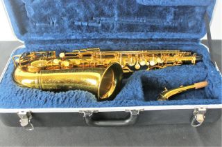 Very Rare 1935 Selmer Paris Radio Improved Alto Saxophone Completely Overhauled
