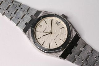 Rare Vintage Bulova Gerald Genta Royal Oak Automatic Wristwatch