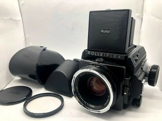 Rare【nr,  】 Rollei Rolleiflex Sl66 Se,  Hft 80mm F2.  8,  2 Finder From Japan