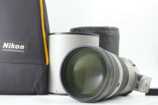 Rare Gray【exc,  5】nikon Af - S Nikkor 300mm F/2.  8 D Ed Lens W/case From Japan 325