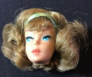 Vintage Barbie American Girl Side Part “sears Exclusive” Doll Head - Rare