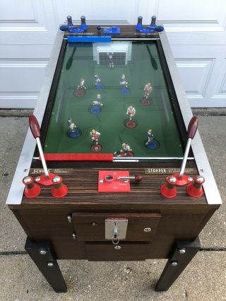 Vintage Foosball Table Made In Western Germany Very Rare And Unique Make Offer