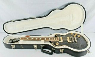 Gibson Les Paul Limited Premium 2004 Transparent Black Electric Guitar Rare