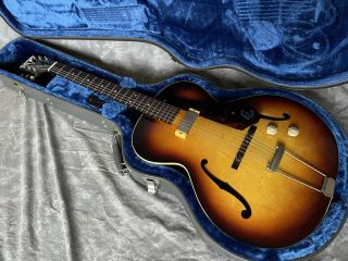 Rare Vintage 1953 York Epiphone E422t Century Archtop Electric Guitar Cool