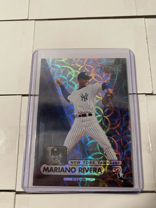 Mariano Rivera 1998 Fleer Metal Universe Precious Metal Gems 7/50.  Yankees Rare