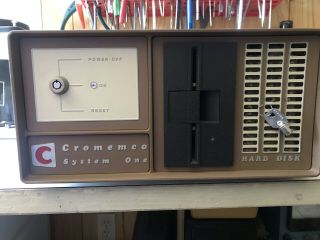 Rare Vintage Cromemco System One,  S100 Bus Computer And Software